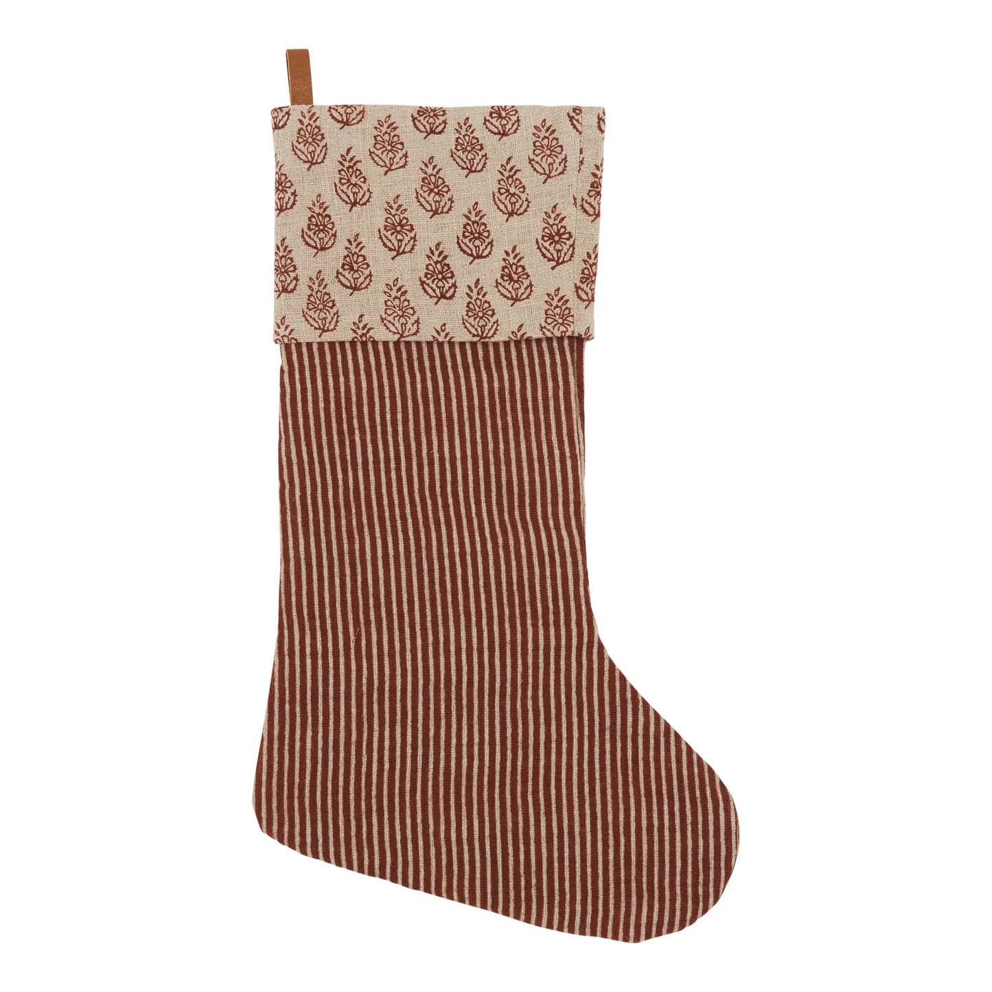 Estella Christmas Stocking Red