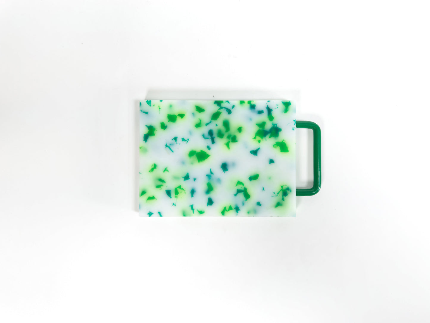 Small Cutting Board Green/White