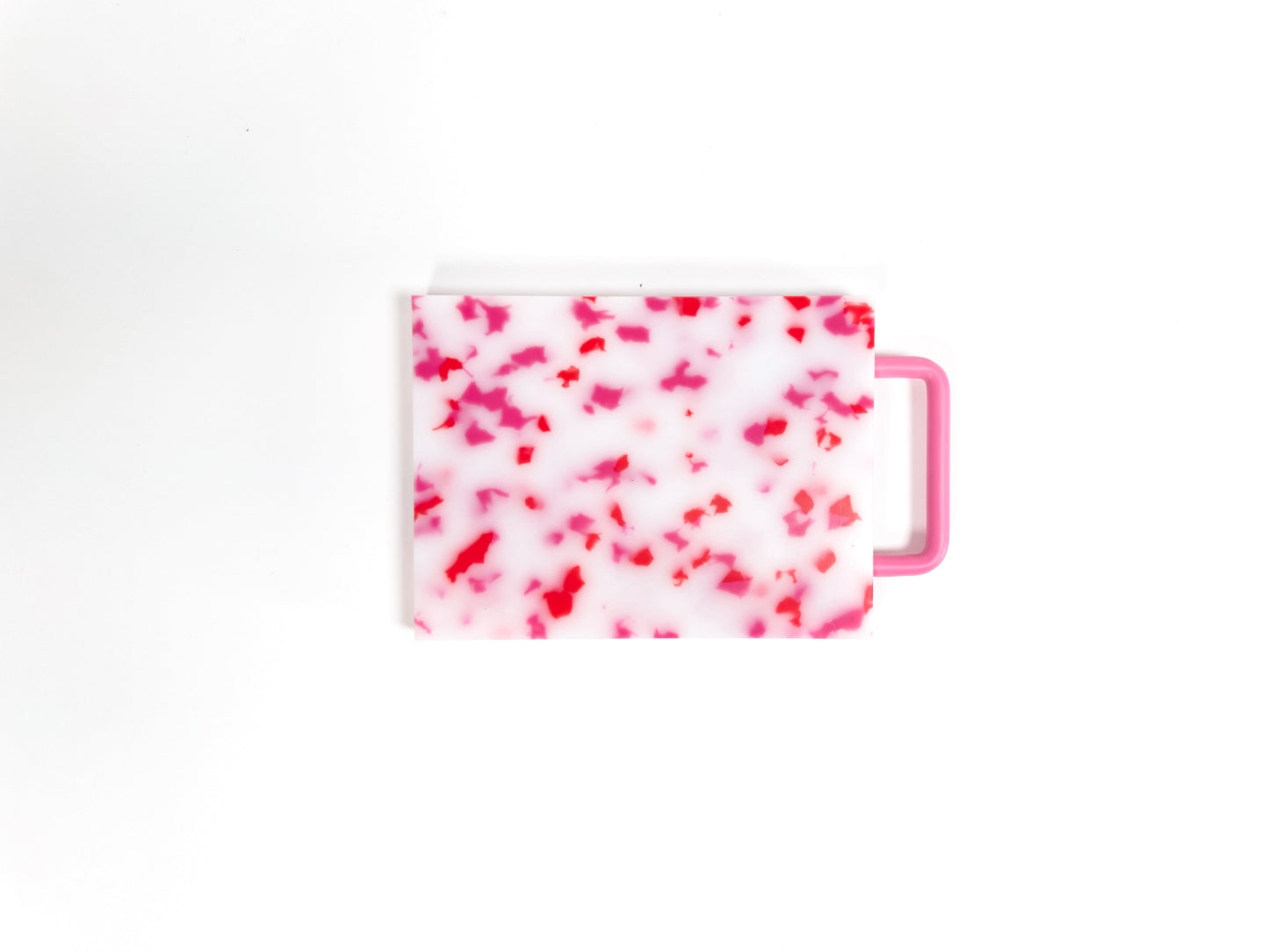Small Cutting Board Pink/White
