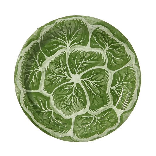 Melissa's Garden Cabbage Salad and Dessert Paper Plates Pack of 8