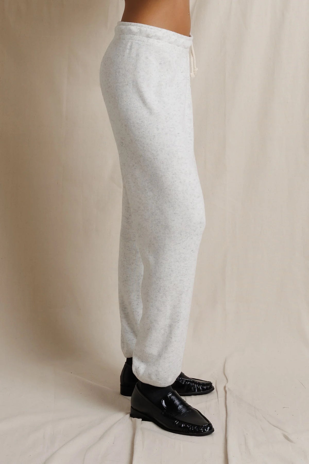 Brynn Cotton Sweatpants- Ash