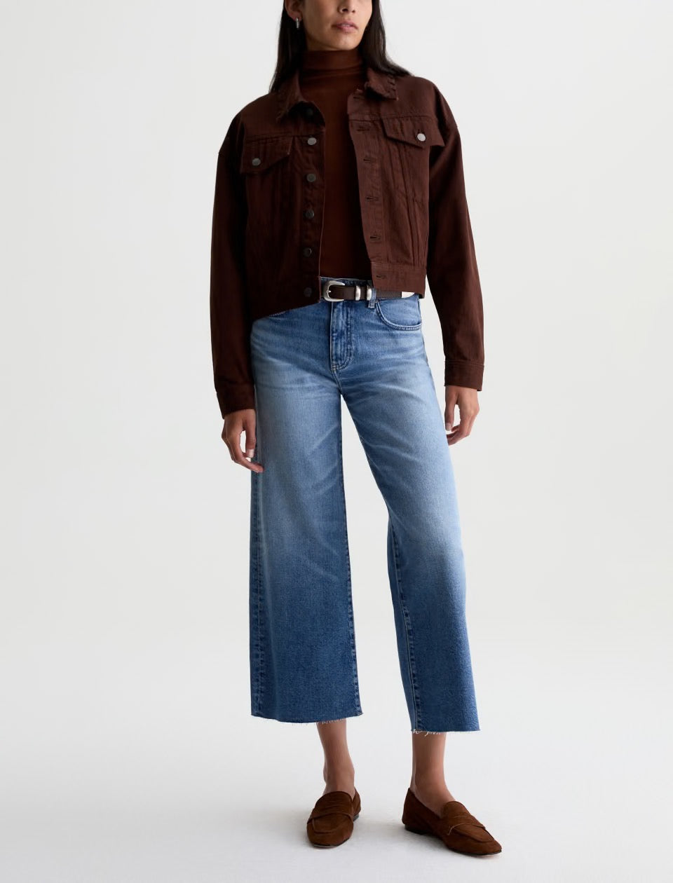Saige Wide Leg Crop Jean