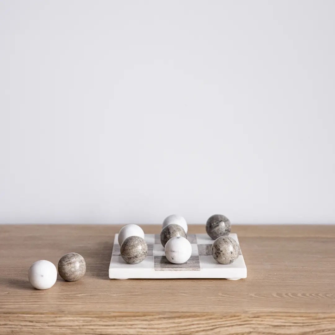 Marble Tic Tac Toe