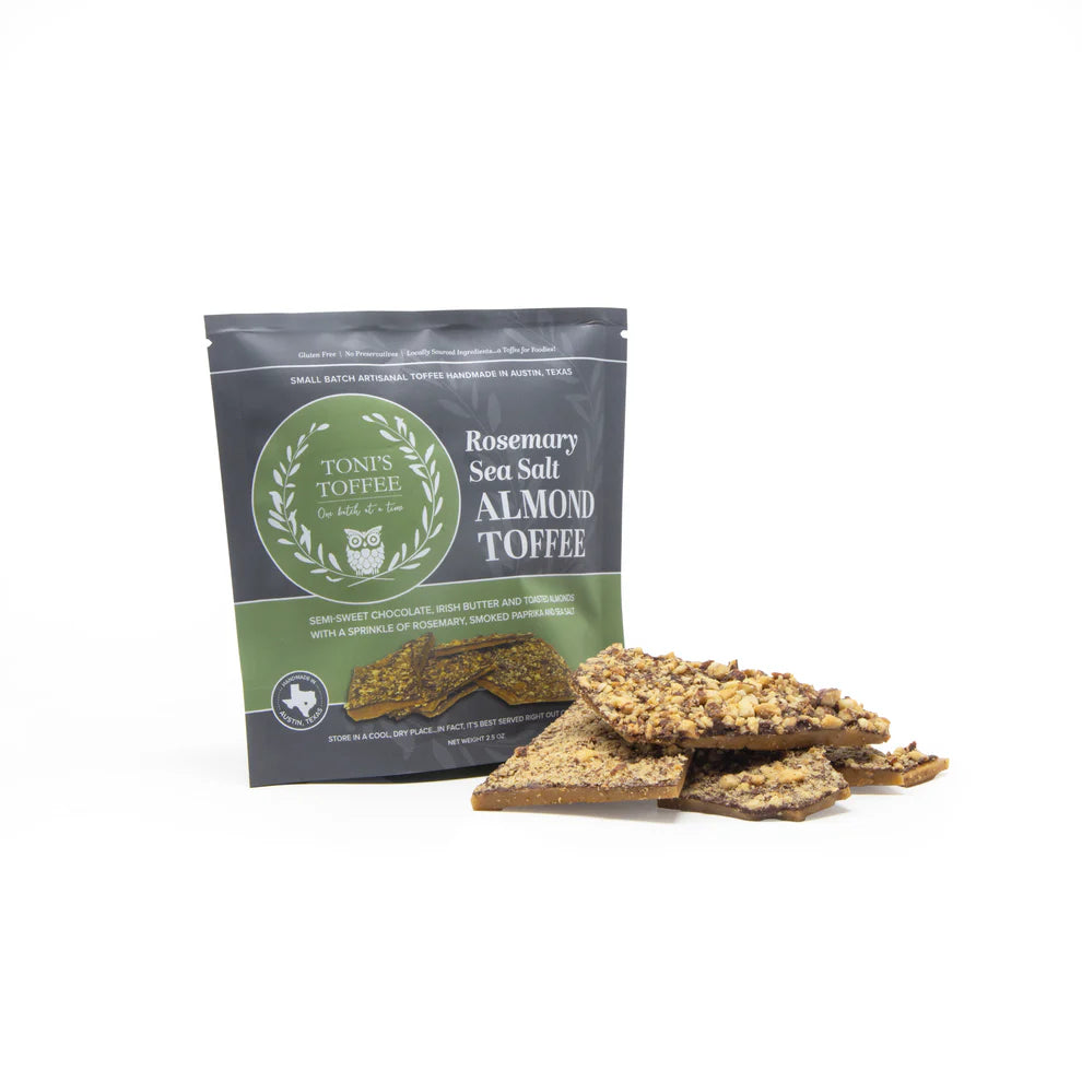 2.5oz Rosemary Sea Salt Toffee