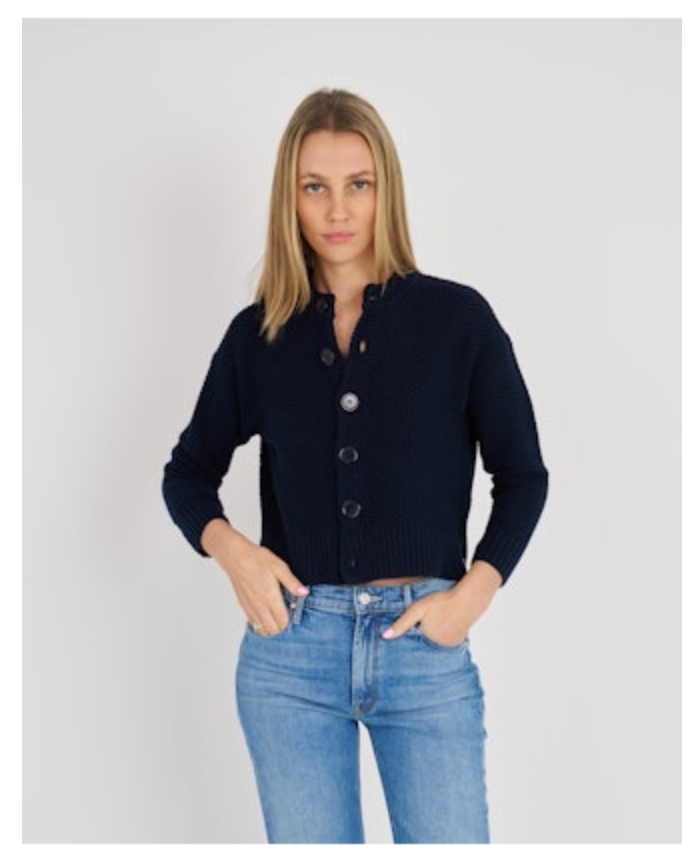 Quinn Cotton Stitchy Cardigan