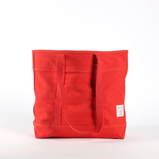 Small East West Tote / Persimmon