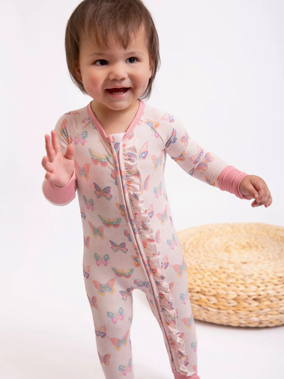 Butterfly Bliss- Zip Pjs