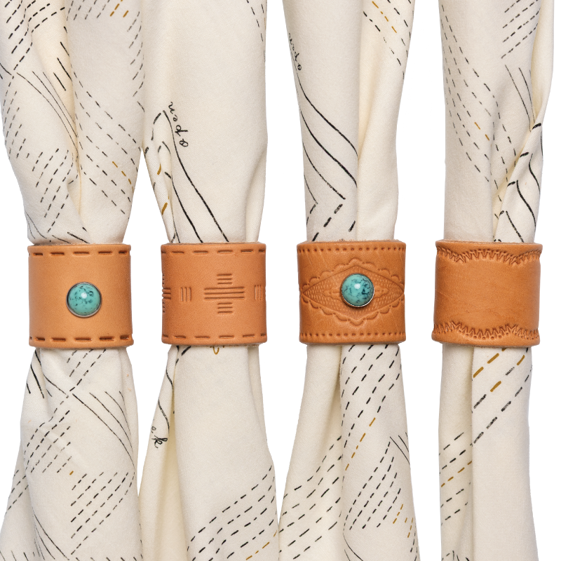 Leather bandana slide - arch