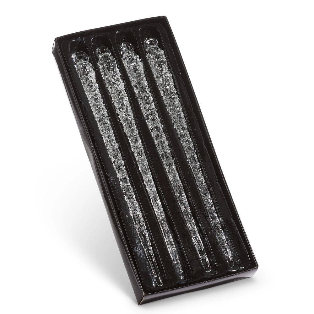 9" Box of Icicle Ornaments-Set