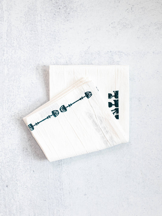 Tea Towel - Howdy, Midnight