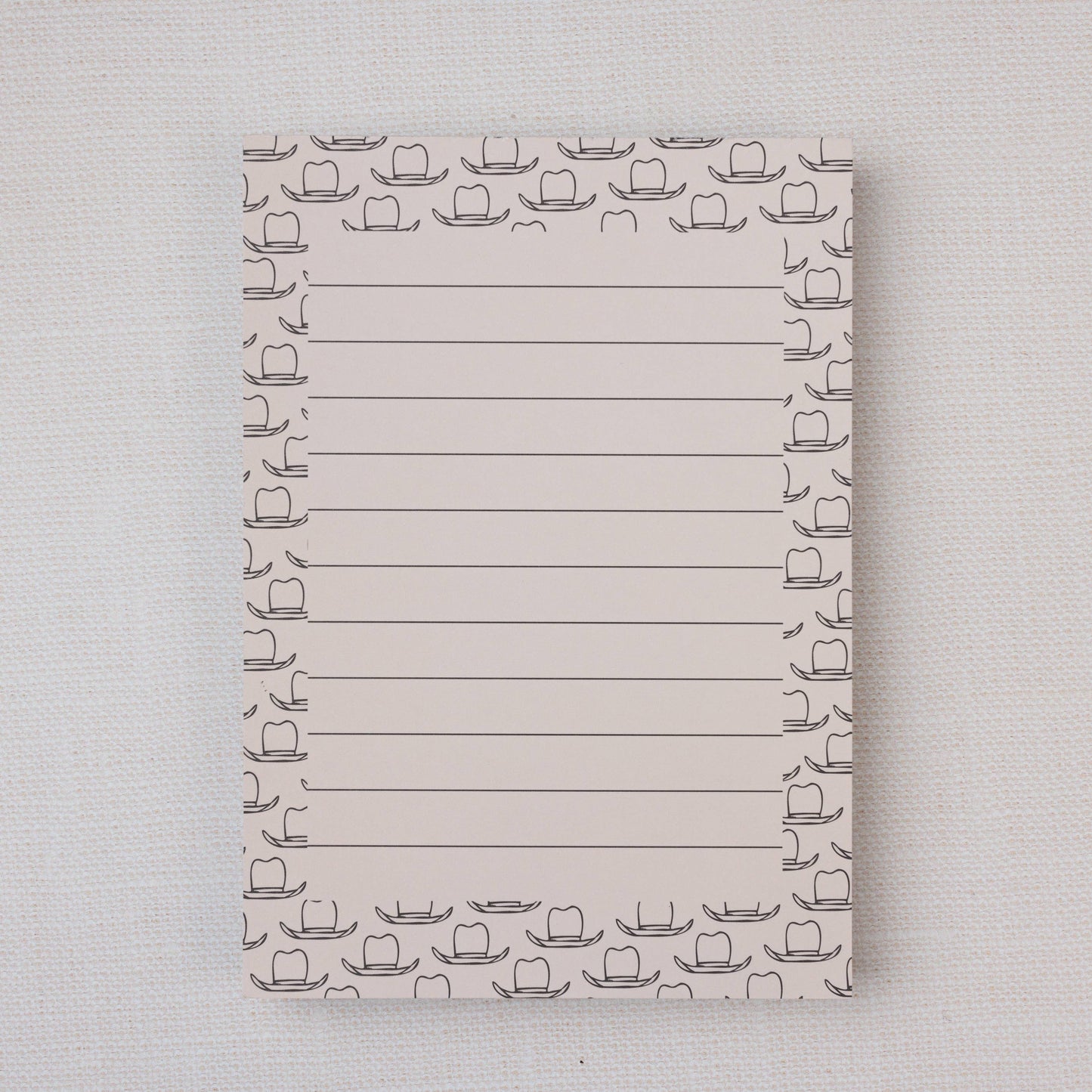 Cowboy Hat Notepad