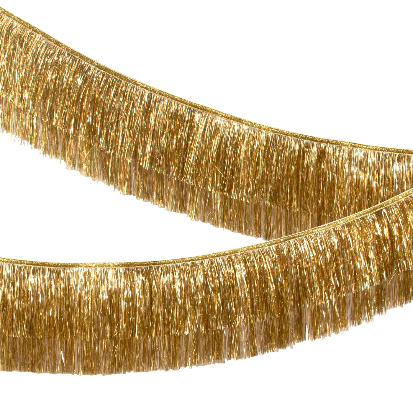 Gold Fringe Tinsel Garland
