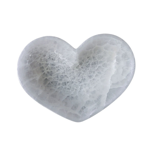 Selenite Heart Bowl