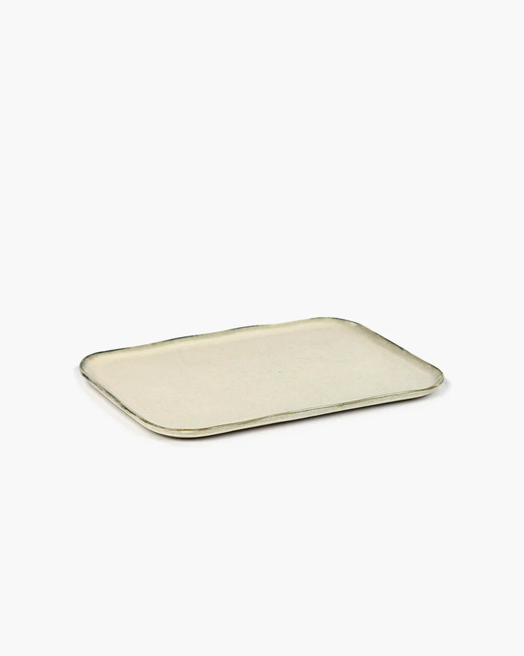 Rectangular Plate Off White