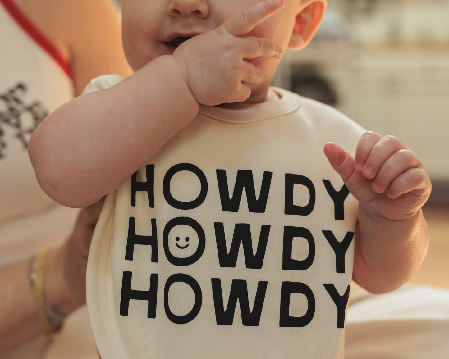 Ranch Hand & Happy Howdy Bib + Bodysuit Set
