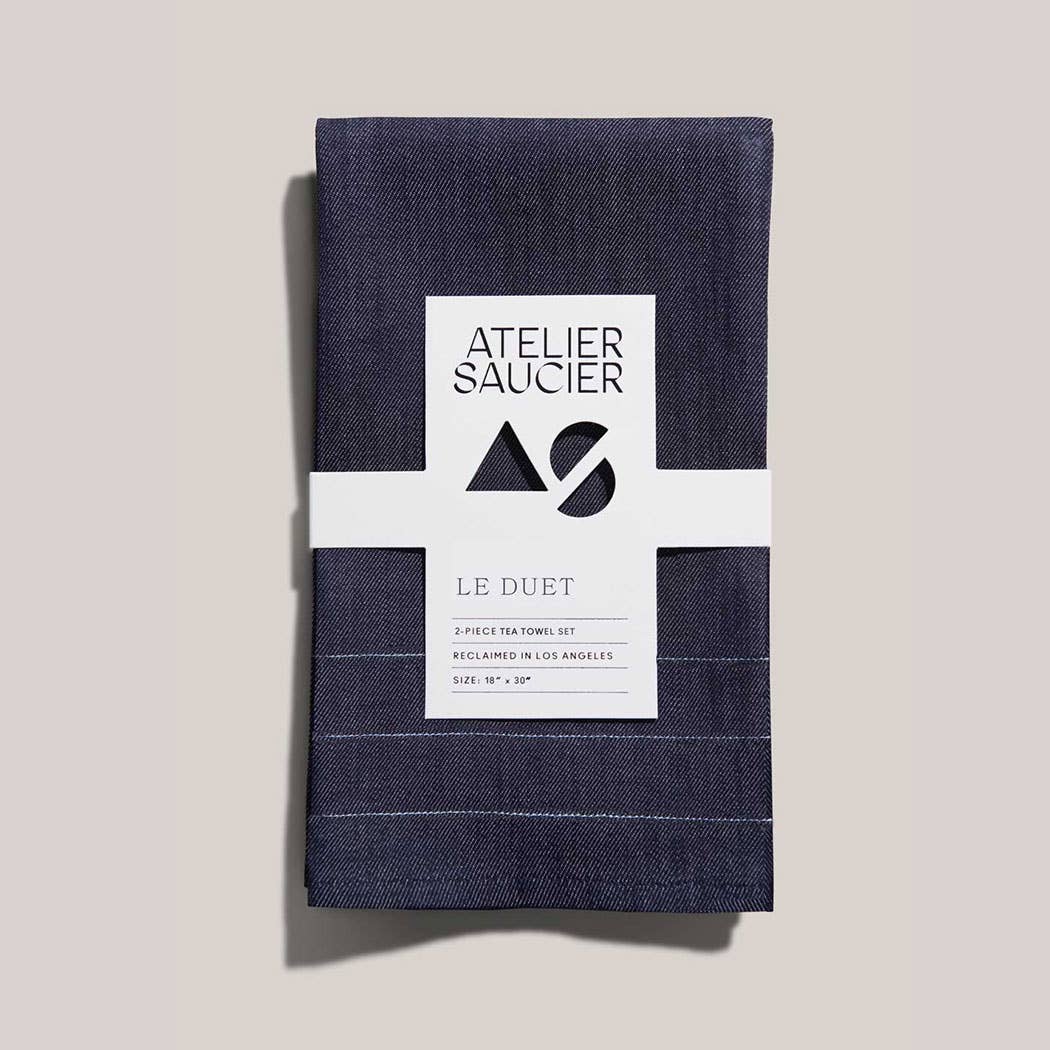 Denim Tea Towels | Set of 2