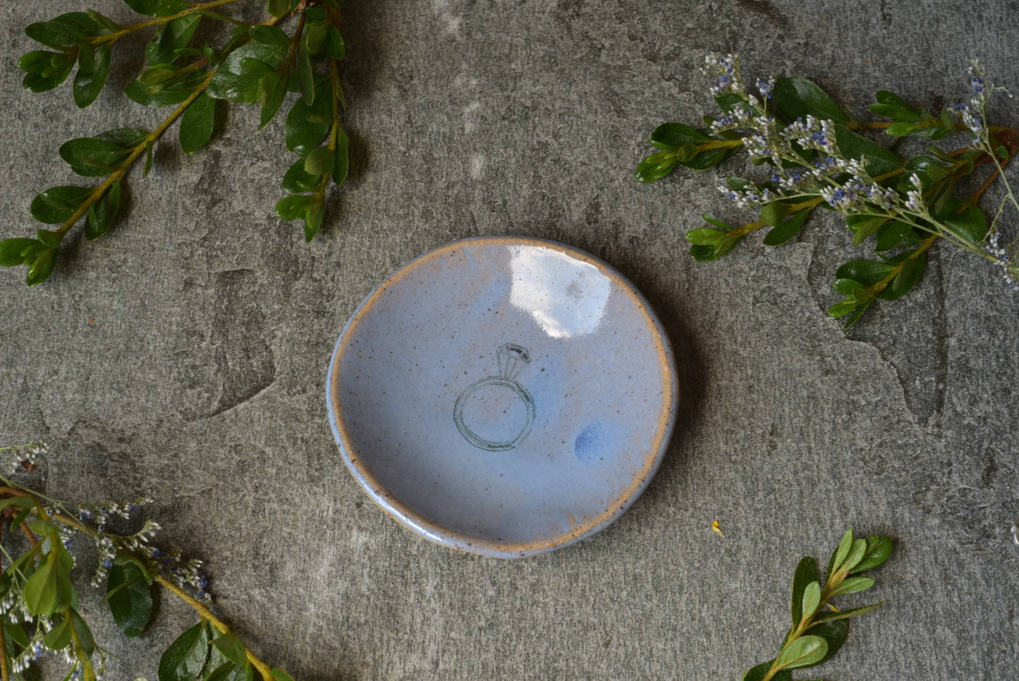 Ring Dish - Diamond Ring