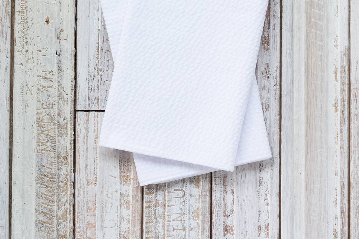 Seersucker Dinner Napkins, set of four: Khaki