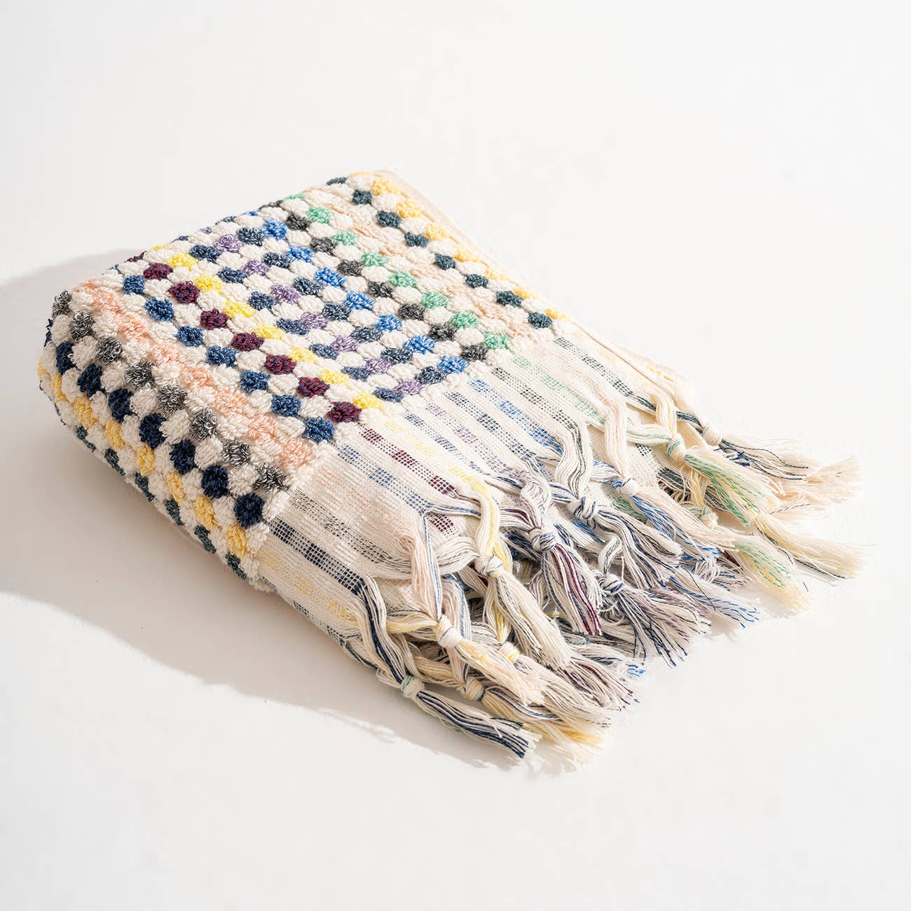 Pompom Bubble Handloomed Turkish Hand Towels