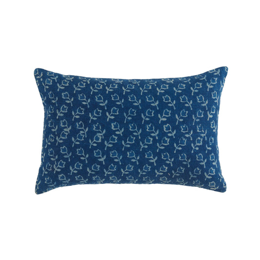 Anya Navy Pillow 16" x 24"