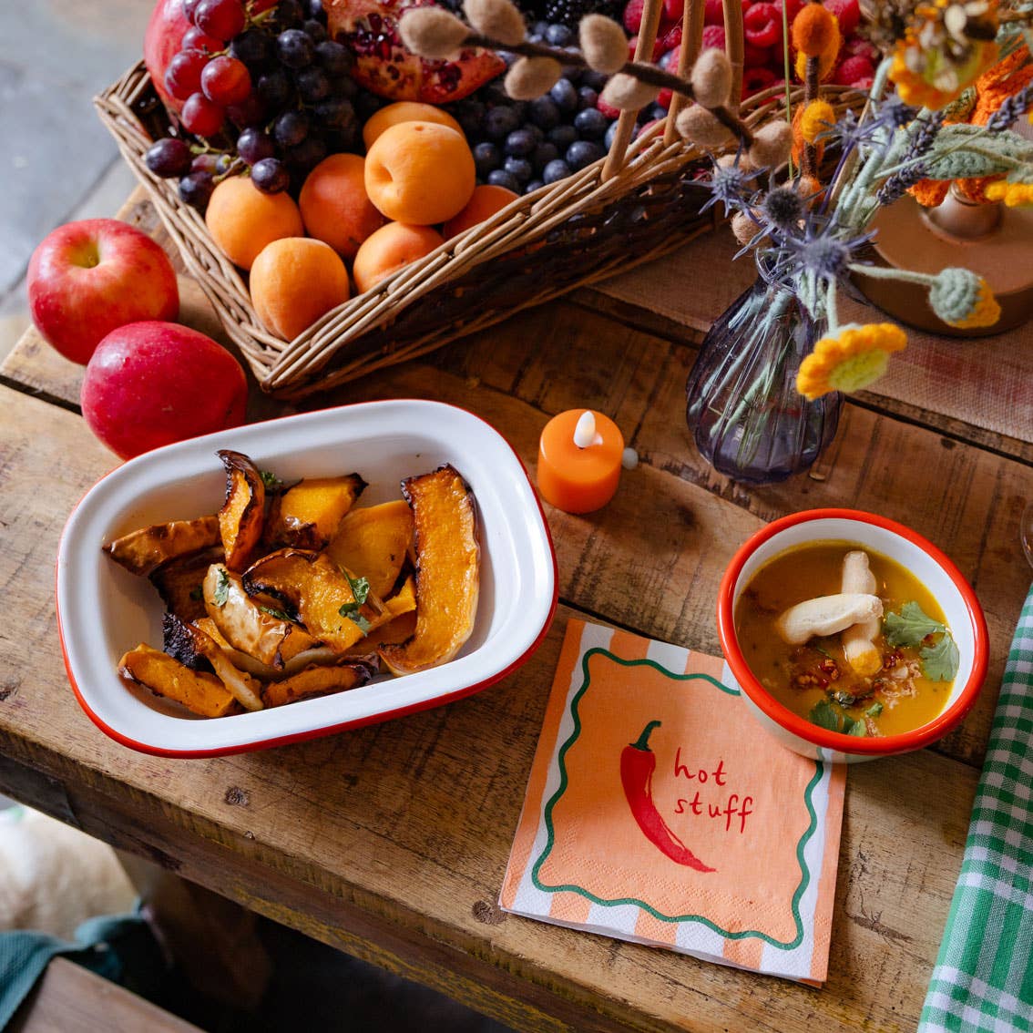 "Hot Stuff" Chili Paper Napkins