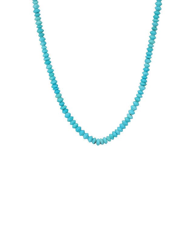 Sidekick Beaded Necklace - Turquoise