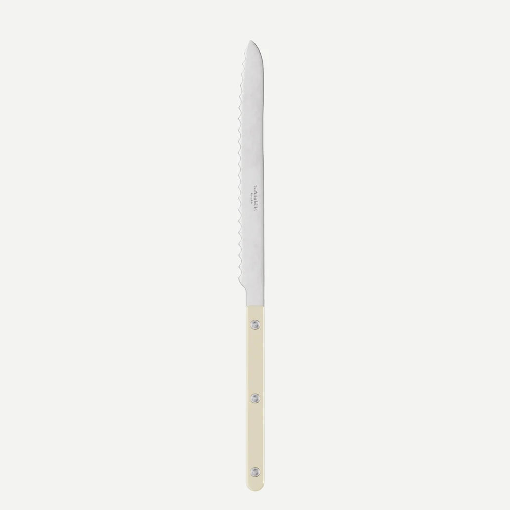 Bistrot Solid Bread Knife- Ivory