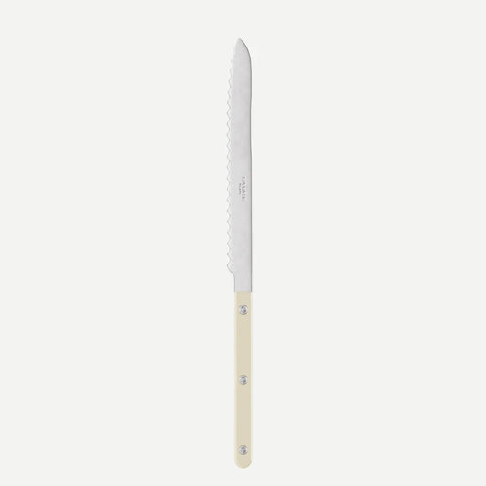 Bistrot Solid Bread Knife- Ivory