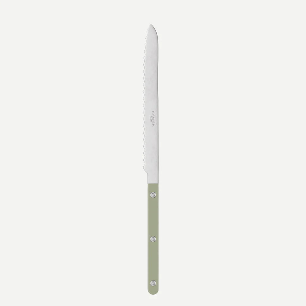 Bistrot Solid Bread Knife- Asparagus