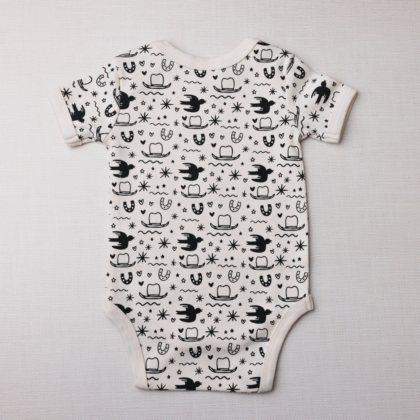 Ranch Hand & Happy Howdy Bib + Bodysuit Set