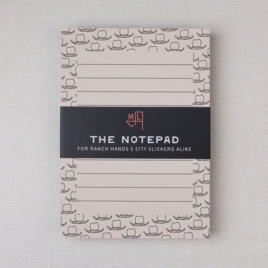 Cowboy Hat Notepad