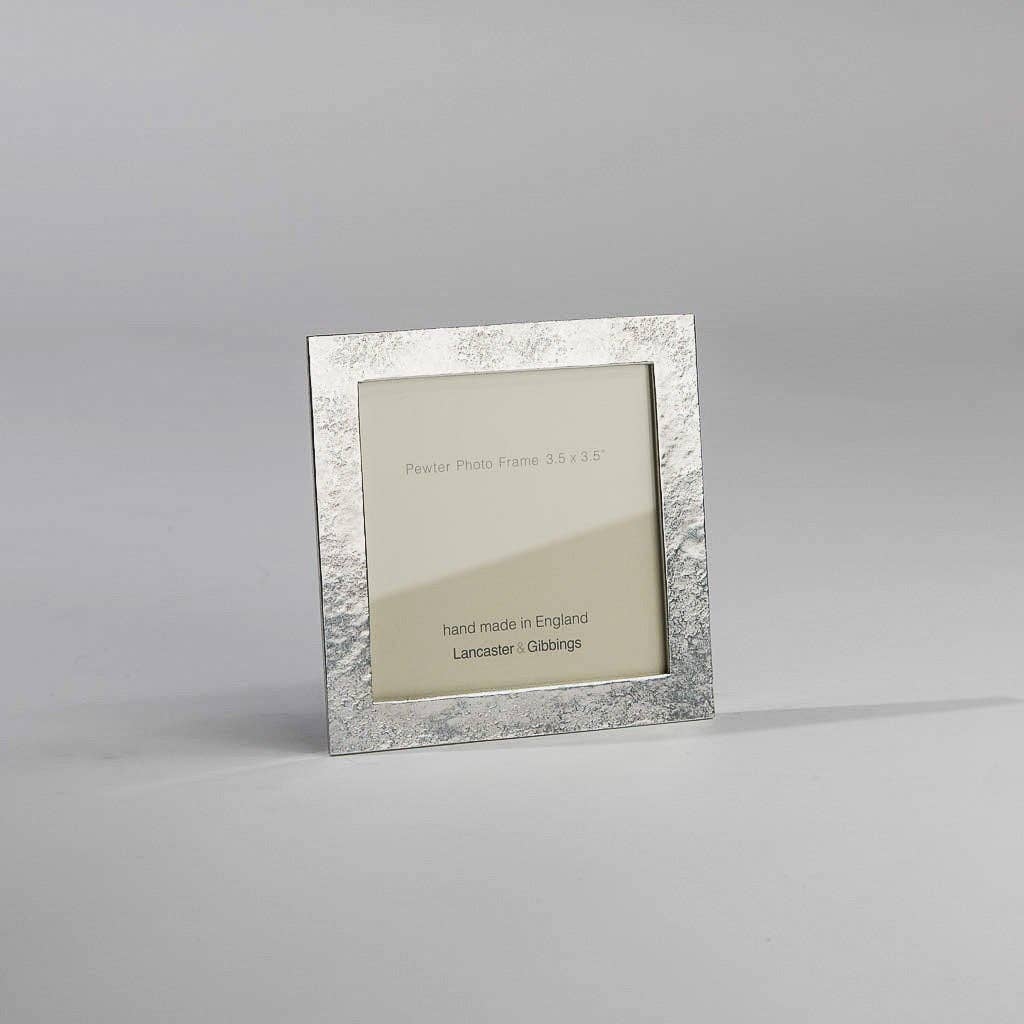 Hand Cast Pewter Photo Frame 4x6