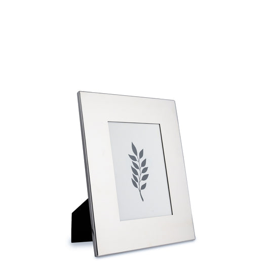 STAINLESS STEEL PICTURE FRAME SILVER 5X7 - SILVER