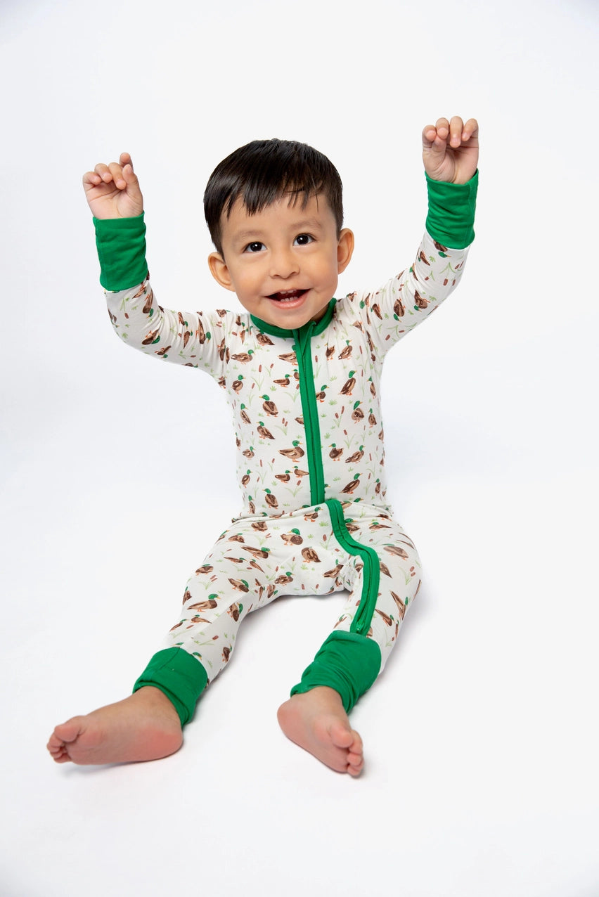 Mallard Drake- Zip Pjs