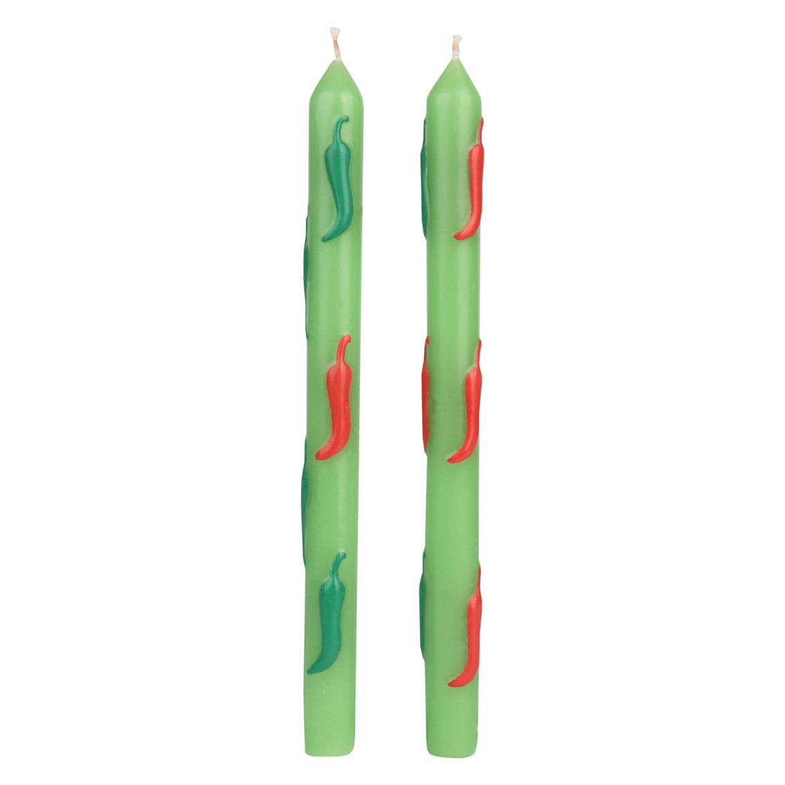 Green Chili Taper Candles