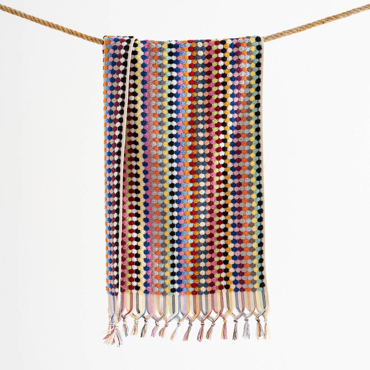 Pompom Bubble Handloomed Turkish Hand Towels