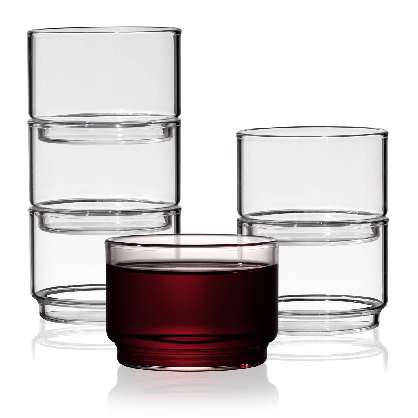 Stackable Bodega Glasses Set of 6