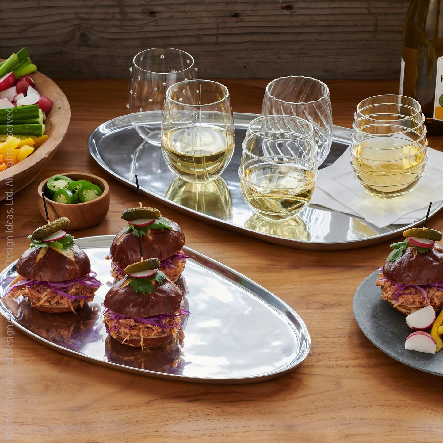 Livenza Stemless Wine Glasses set of 6