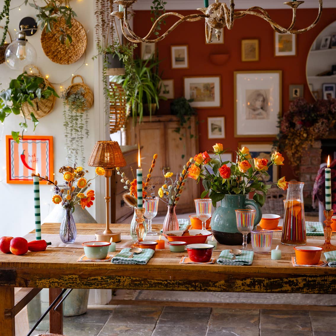 Chili Ceramic Candle Holder