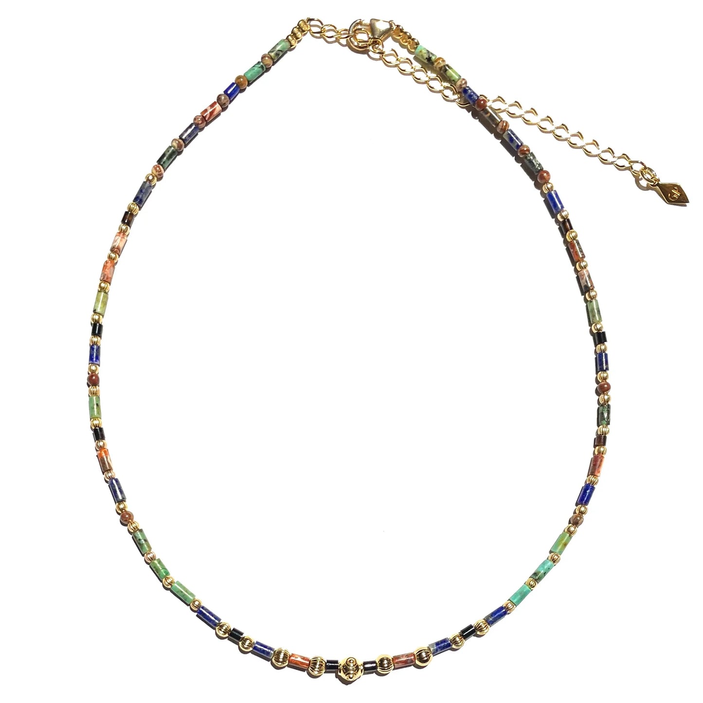 One of a Kind Beaded Necklace (Taos #2)