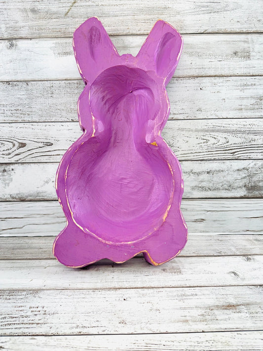 Rabbit Wood Dough Bowl