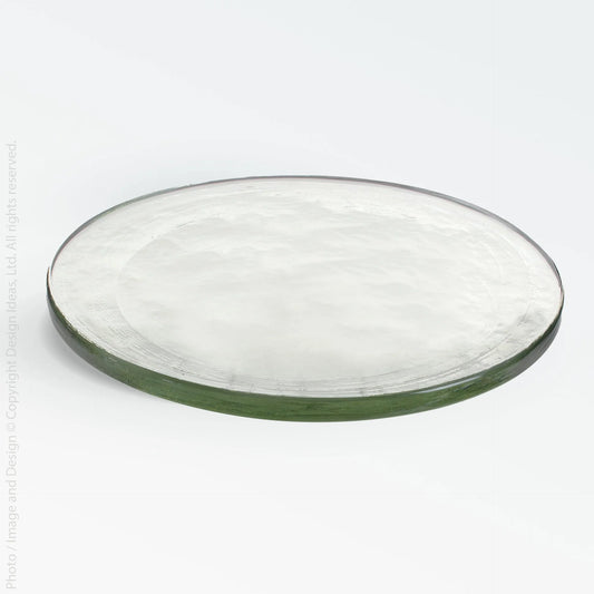 Avalon Glass Tray 9.8 Inch