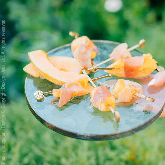 Avalon Glass Tray 9.8 Inch