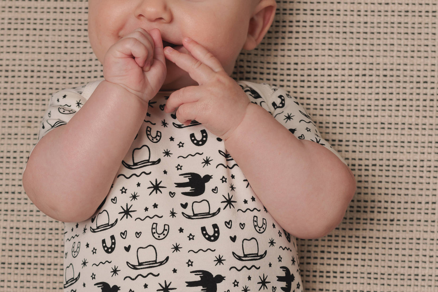 Ranch Hand & Happy Howdy Bib + Bodysuit Set