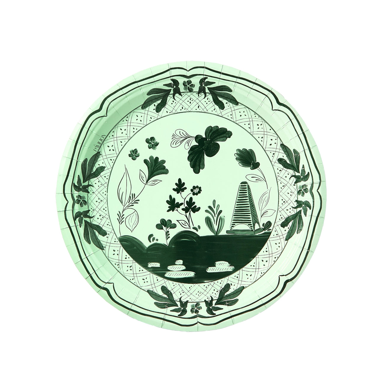 Beachside Pavilion Dinner Paper Plate