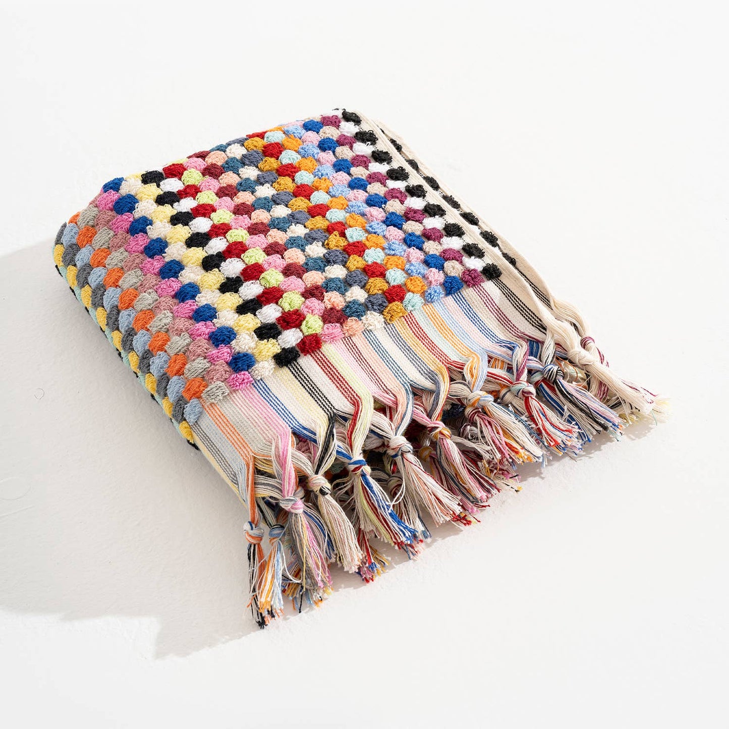 Pompom Bubble Handloomed Turkish Hand Towels