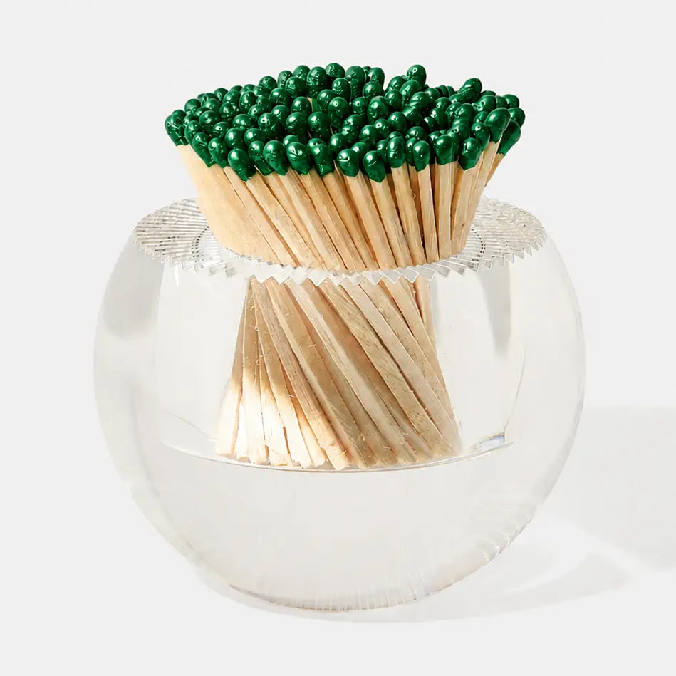 Round Match Striker- Metallic Green Matches
