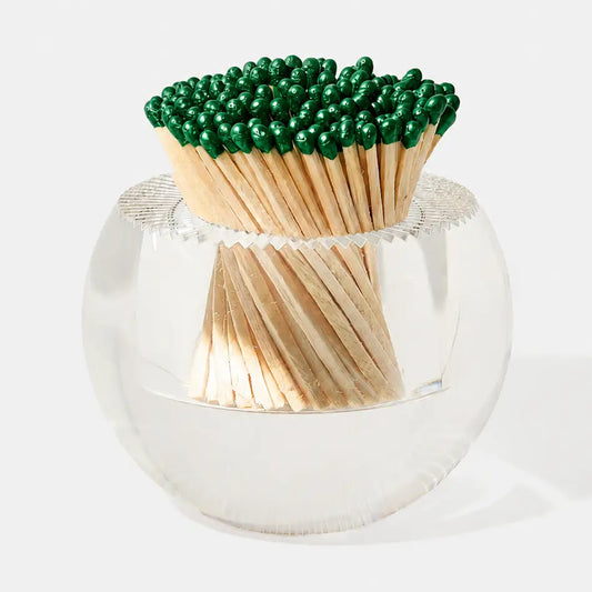 Round Match Striker- Metallic Green Matches