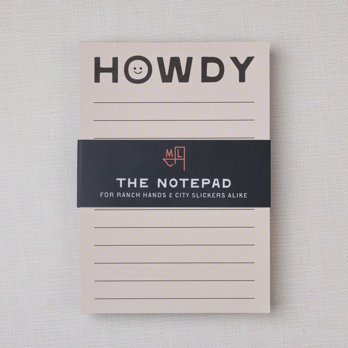 Happy Little Howdy Notepad