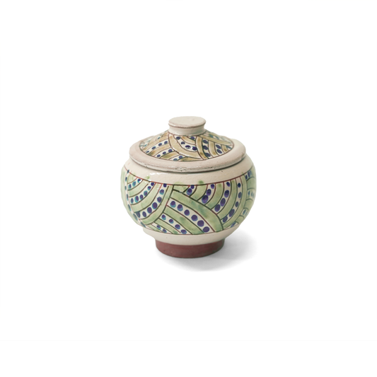 Papyrus Ceramic Canister